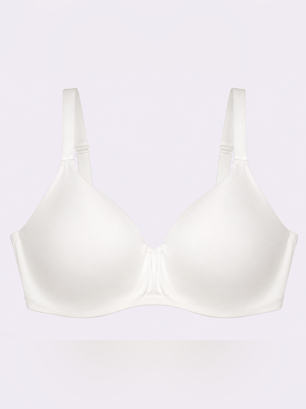 GAP White Hidden Wire T-Shirt Bra